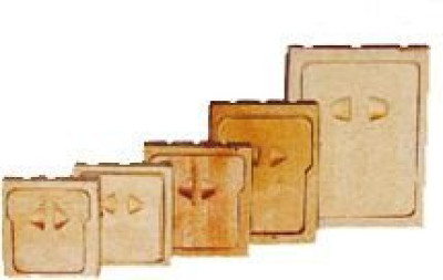 Porte de ramonage terre cuite n°01 265 x 195 KNEPFLER