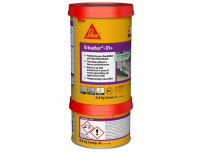 Colle Sikadur-31+ pour collage et réparation de béton - kit de 1,2 kg SIKA