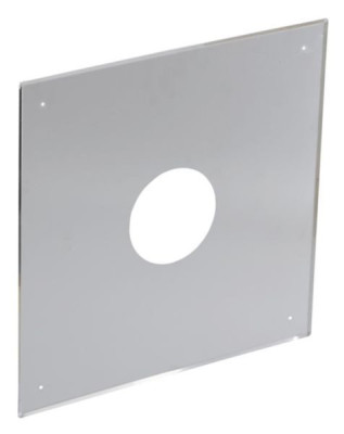 Kit de traversée de mur terminal horizontal PGI diamètre 80 - 130 mm KTM STH 80 PGI Réf. 37080738/9999 POUJOULAT