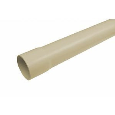 Tube PVC Quattro Cr4 D100 4Ml Lisse Pm Ivoire 3027583 WAVIN