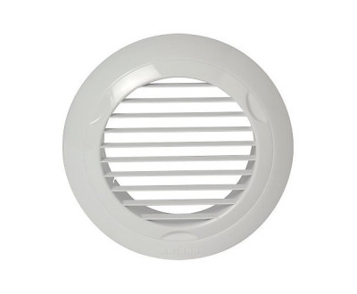 BOUCHE D'EXTRACTION PLASTIQUE FIXE BIP D80 MM - BLANC ALDES