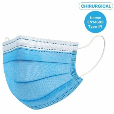Boîte De 50 Masques Usage Unique DELAISY - KARGO
