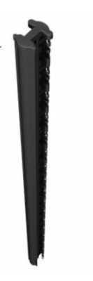 Poteau Giga Vert Ral 6005 Lg 1700 FORLAM CLOTURE INDUSTRIE FCI