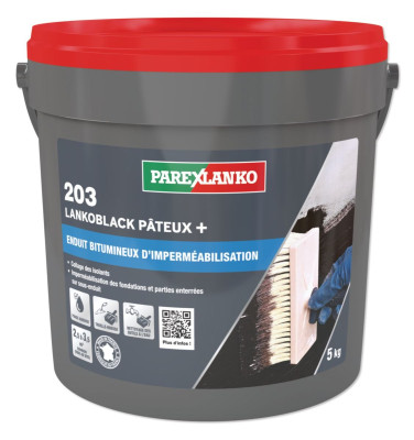 Lankoblack Pateux 201 Seau 5Kg PAREXLANKO