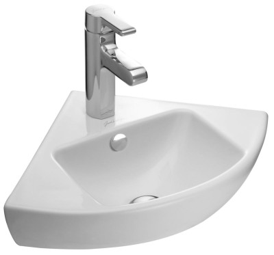 Lave-Mains Angle Odeon Up 34X34cm Blanc JACOB DELAFON - KOHLER