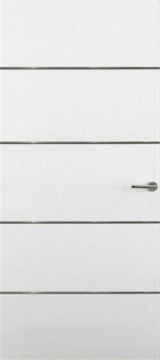 Bloc-porte Créaconfort Alvéolaire Prépeint Matricé Escale M Huisserie 88 Recouvrement Gauche poussant 73cm KEYOR FONMARTY