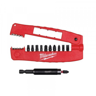 Kit Tournevis Embouts Shw 11 Embouts + Tournevis MILWAUKEE