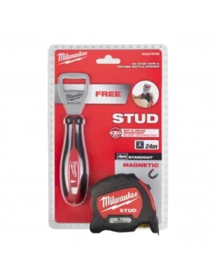 Lot Mètre Stud 2 5m + Trilobe MILWAUKEE