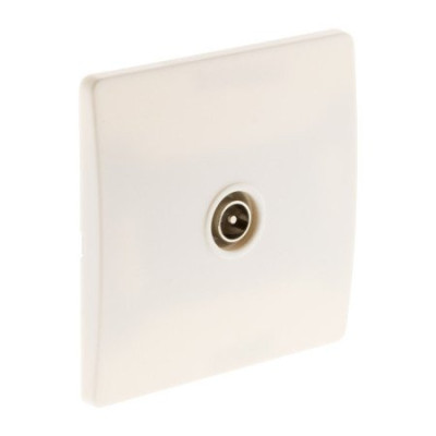Prise Diwone TV Mâle 9,52 Mm Blanc 421134420 SFGP SONEPAR