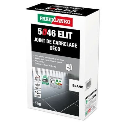 Joint Déco 5046 Elit Blanc Boîte 5Kg L5046BLANC5 PAREXGROUP