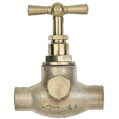 Robinet Arret A Souder 16 B900N16 Avec Purge WATTS /GRIPP - EUROTHERM