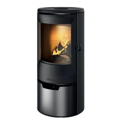 POÊLE À BOIS ACIER NEOSEN ÉTANCHE NOIR 6 KW INVICTA