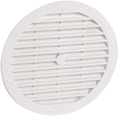 GRILLE D'AERATION RONDE D150 AVEC MOUSTIQUAIRE B113 NICOLL