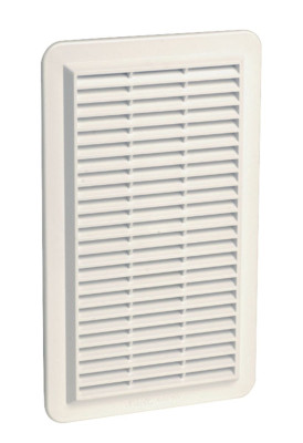 GRILLE AERATION FACADE 277x166 BLANCHE 1GAPMV NICOLL