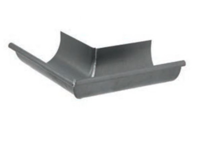 Equerre 1/2 Ronde de 25 Ext Ss Pince Zinc Naturel 220027491 VM BUIDING SOLUTIONS FEDRUS