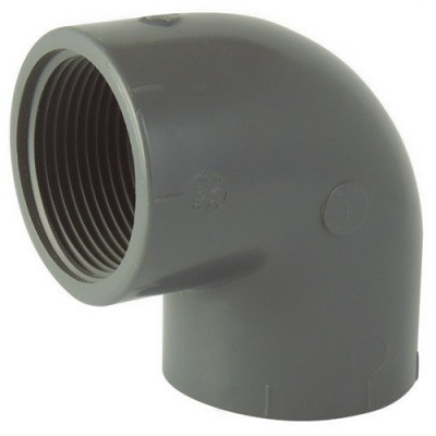 COUDE 5892 90° RACORD PVC PRESSION TARAUDE CODITAL