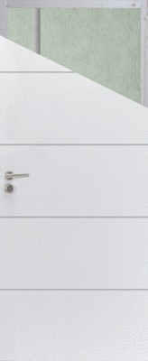 BLOC PORTE MATRICÉE ARKOSE POUR GALANDAGE 2040x830 mm AVM MENUISERIES