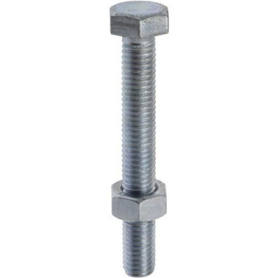 Boulon tête hexagonale filetage total Acier zingué 8.8 20 x 60 mm Cp04 430358 NORAIL                        