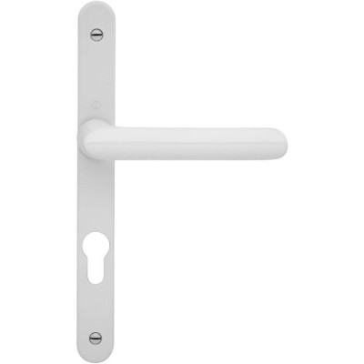POIGNEE BREST PORTE FENETRE BLANC NON CENTREE A CLE BOIS HOPPE
