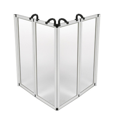 Paroi de douche escamotable H900 mm PRESTO