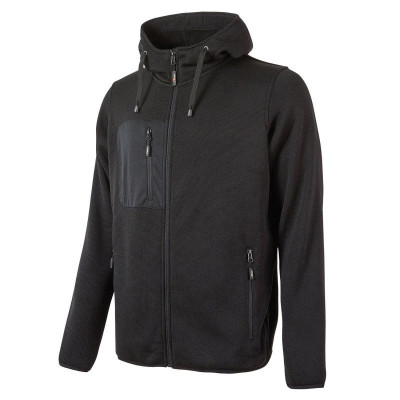 SWEAT-VESTE RAINBOW - T3XL - NOIR U-POWER