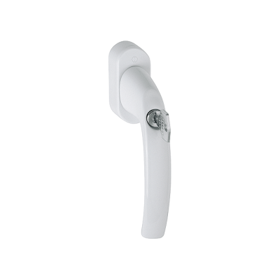 POIGNEE ATLANTA ASPECT ALU PORTE FENETRE PVC A CLE HOPPE