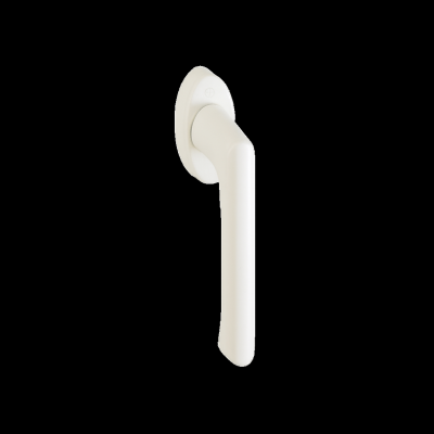 POIGNEE BREST ALU CENTREE 2 VENTAUX SANS CLE PVC BOIS HOPPE