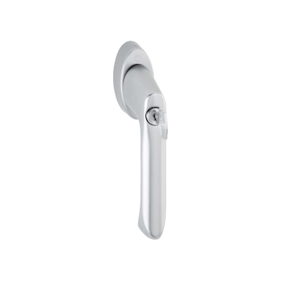 POIGNEE BREST PORTE FENETRE ALU NON CENTREE A CLE PVC HOPPE