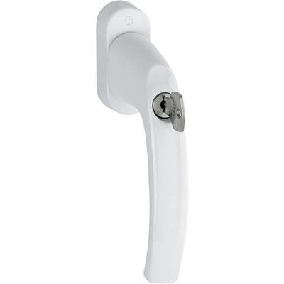 POIGNEE BLANC 9016 CLASSIC PVC P/PF A CLE HOPPE