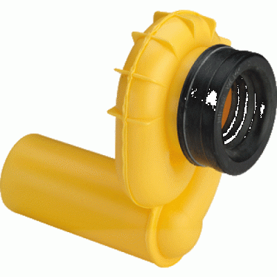 Siphon urinoir sortie horizontal diamètre 50mm 3233.9 VIEGA