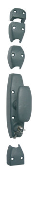 Crémone classique pour porte cochère diamètre 18 RY180 finition apprêt bouton standard - JARDINIER MASSARD - J041605