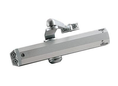 Ferme-porte série GR010 force 5 fourni avec bras réglable - GROOM - 50511X