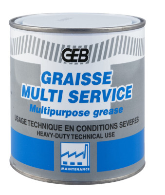 Graisse multi-service boîte 600g - GEB - 651147