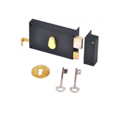 Serrure 4G horizontal tirage cylindre de 40mm droite - JPM - 124000-01-1Y