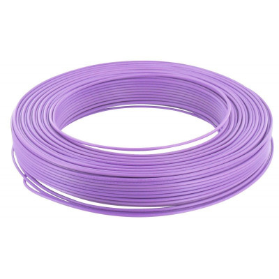 Fil rigide HO7 V-U 1,5mm² violet - 000905 (AAA)
