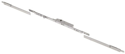 Crémone têtière F15 ajustable haut et bas à galet de longueur 300mm - FERCO - G-20467-00-0-1