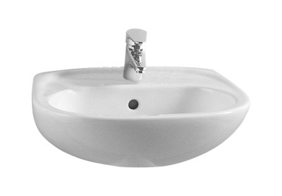 Lave mains blanc NORMUS 505x410 - VITRA - 5079L003-1029