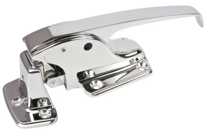 Loqueteau automatique chromé avec gâche modèle 651 162mm - FERMOD - 651.01