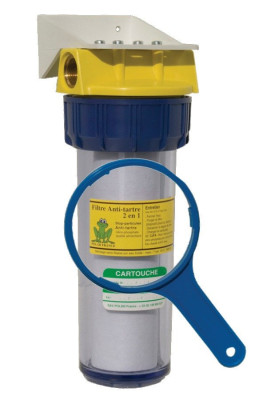 Filtre COMPACT 2 en 1 anti-tartre/corrosion pour ballon - POLAR - FA34C