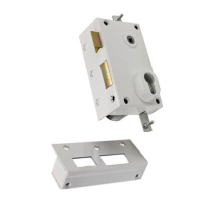Serrure 3 points 73 A2P* Sans cylindre blanc gauche - BRICARD - 73072