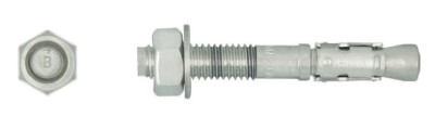 Goujons d'ancrage inox A4 pour béton non fissuré 12X150 boîte de 50 - RAWL - R-XPTIIA4-12150/55