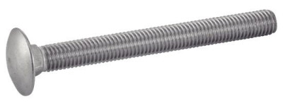 Vis à métaux tête ronde collet carré inox A2 DIN 603 8X30 boîte de 100 - ACTON - 622138X30