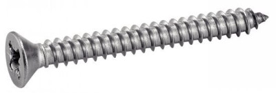 Vis à tôle tête fraisée pozidrive inox A2 DIN 7982 4,8X50 boîte de 200 - ACTON - 624084,8X50