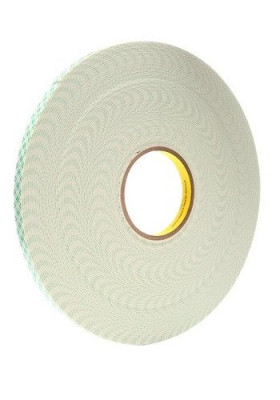 Ruban adhésif mousse double face polyuréthane 66mx19mm - 3M - 1153618