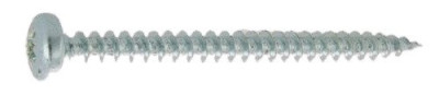 Vis bois à tête cylindrique Pozidrive2 acier zingué 5X40 boîte de 500 - ULTIMA - 11150040