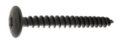 Vis de penture à tête ronde large Torx acier noir 7X70 boîte de 100 - ULTIMA - 13370070