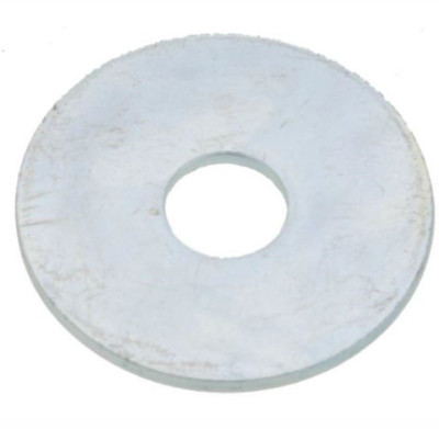 Rondelle plateextra large acier zingué blanc NFE 25513 14X45X25 BTE100 - ULTIMA - AFBLLU14