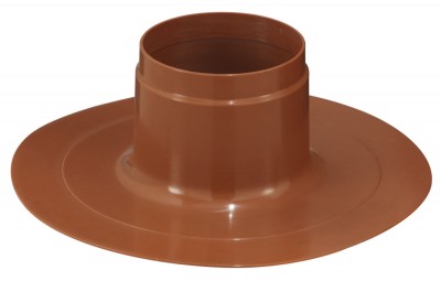 Solin toit plat diamètre 80mm brique POUJOULAT