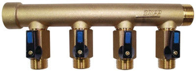 Collecteur FC mâle-femelle 3/4 5 départs vanne M15/21 - WATTS INDUSTRIE - 3636