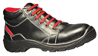 Baskets haute JANUS S3 SRC PU1D 0 % métal noir/rouge P43 - TEC SAFETY - CHA3A0909-43